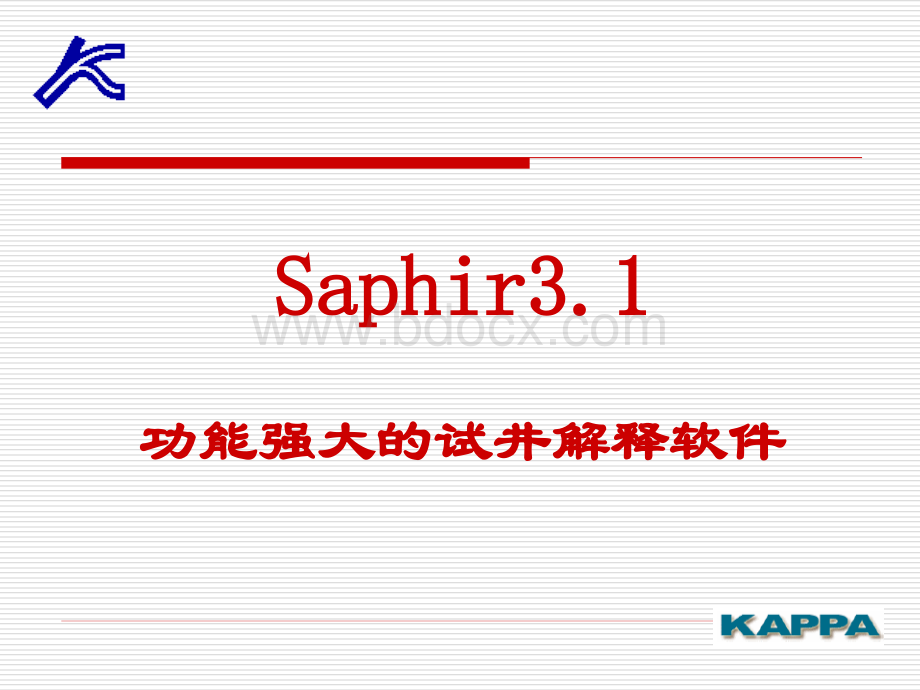 Saphir3软件功能PPT资料.ppt