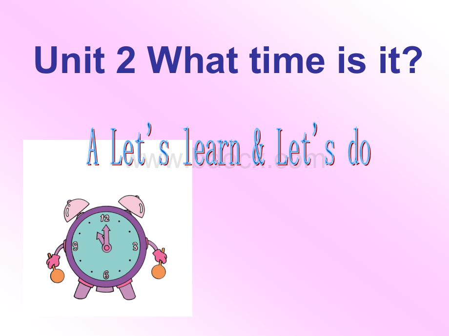 新版PEP四年级英语下册Unit-2-A-Let's-learn.ppt