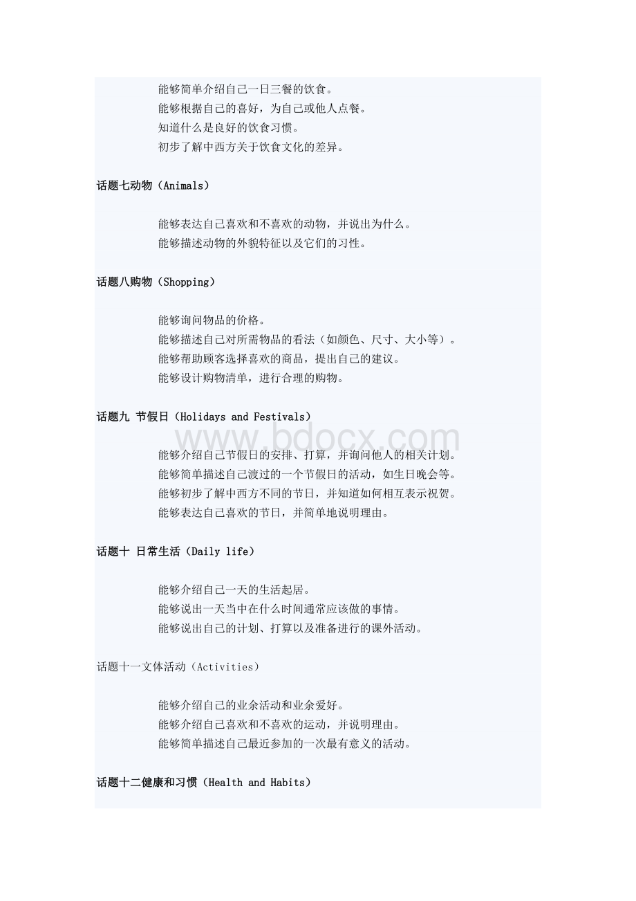 小学英语口语话题.doc_第2页