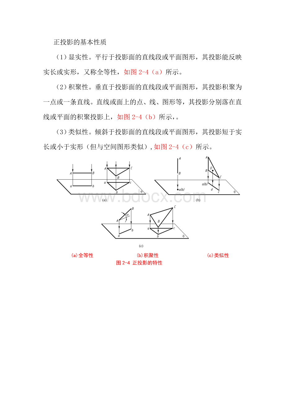 正投影的基本性质_精品文档Word文件下载.doc_第1页