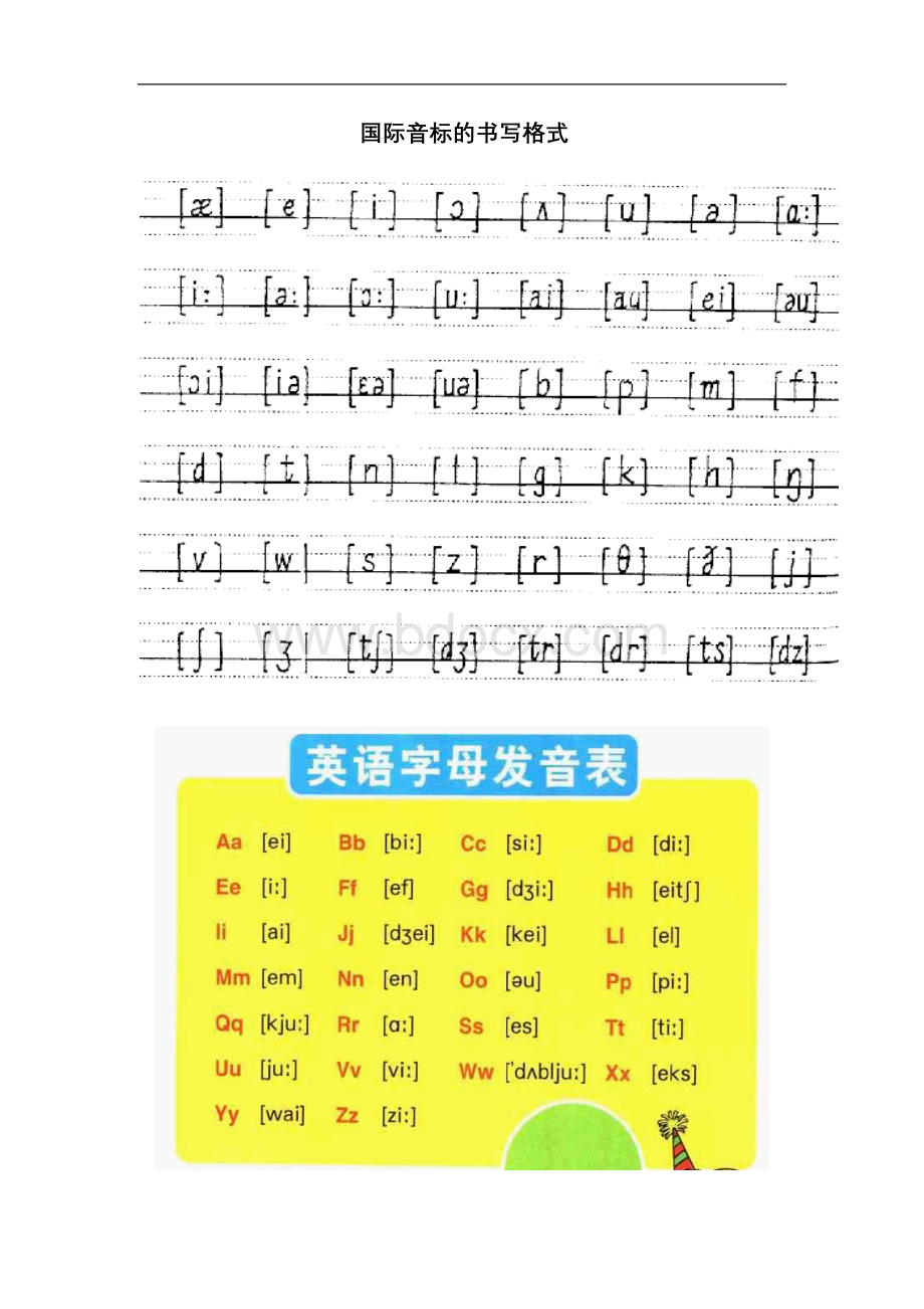 国际音标的书写格式.doc_第1页