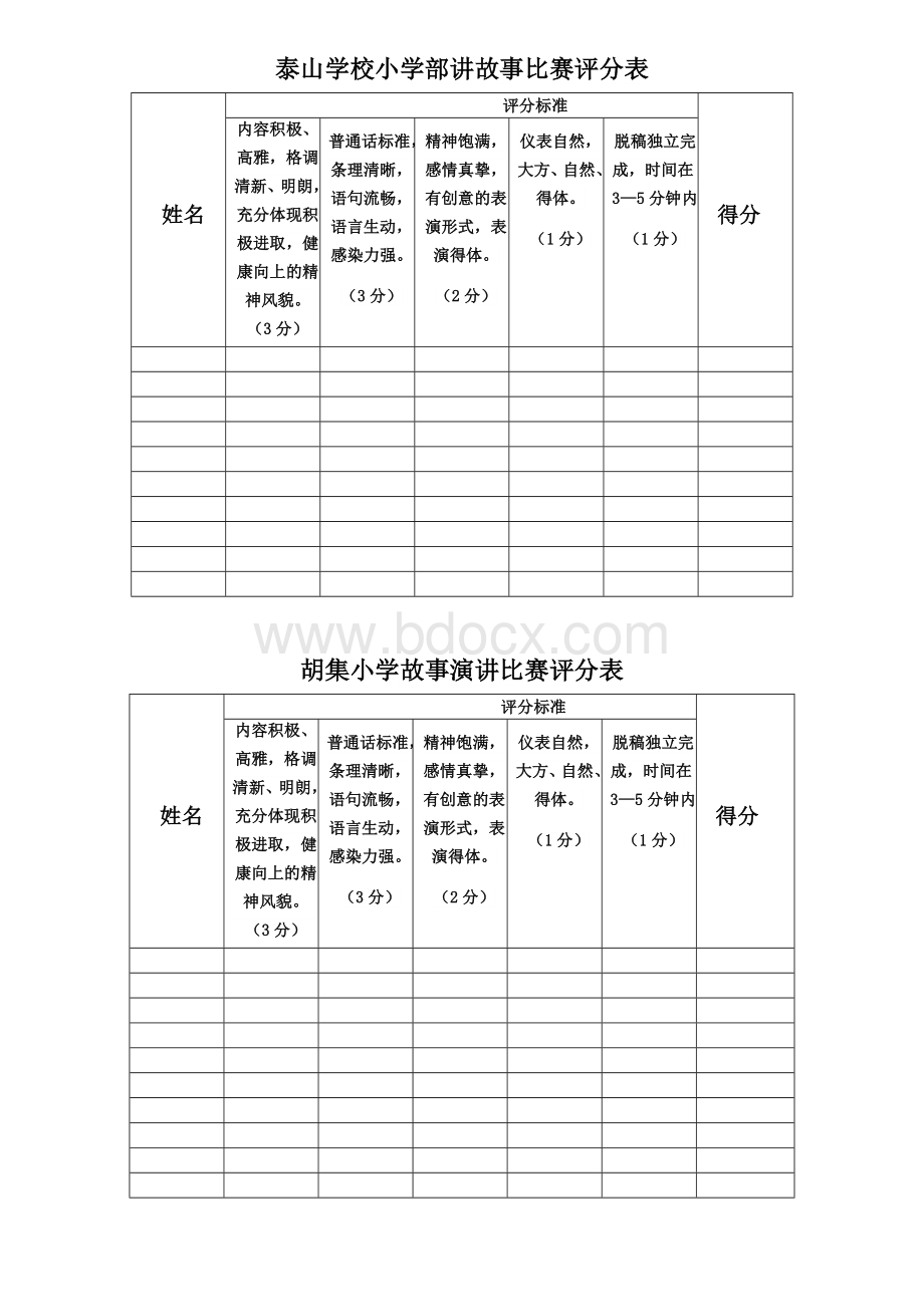 讲故事比赛评分表.doc