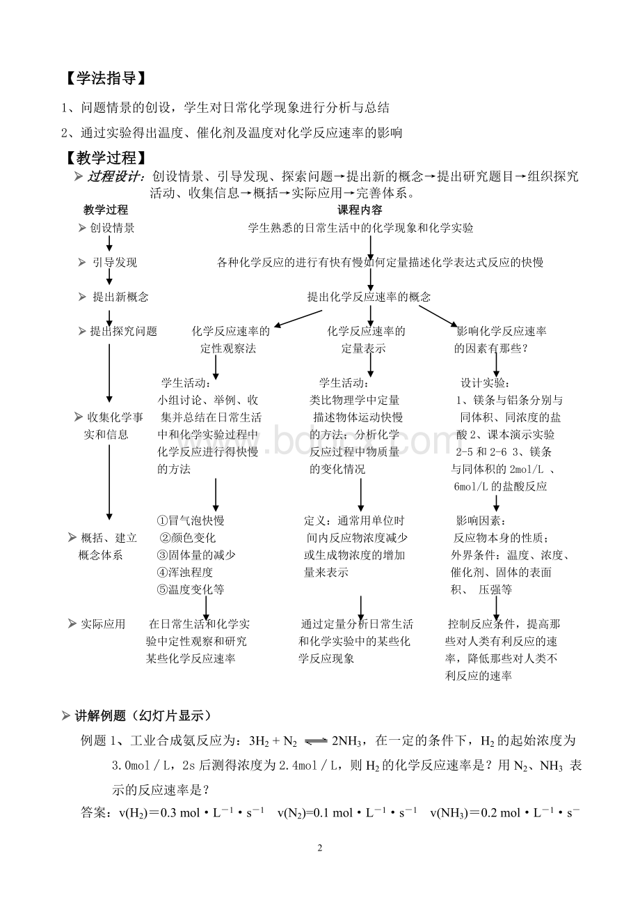 化学反应速率说课稿_精品文档Word下载.doc_第2页