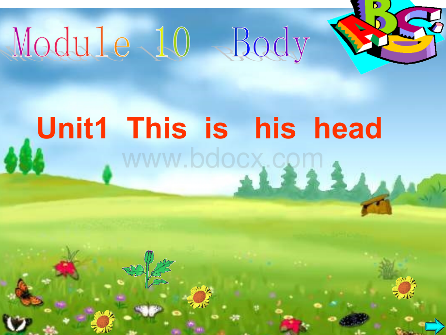 三年级英语上册-M10--U1-《This--is--his--head》课件修改1】.ppt