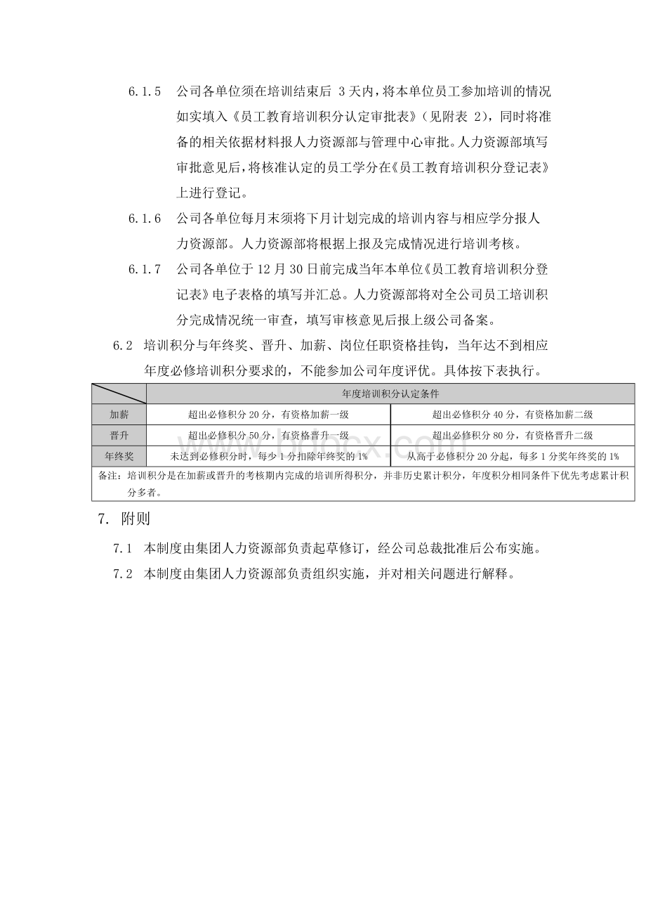 培训积分制管理规定Word文件下载.doc_第3页