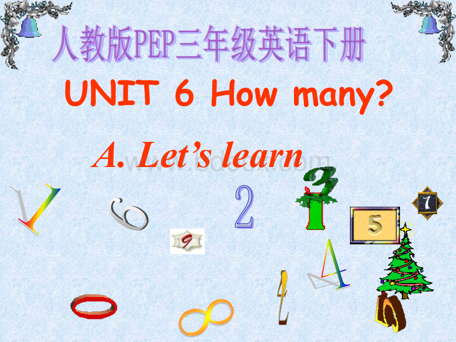 三年级英语下册Unit6《how-many》A-Let's-learn课件-PPT课件下载推荐.ppt