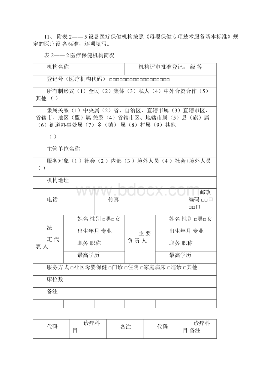 母婴保健技术服务执业许可证申请书.docx_第3页