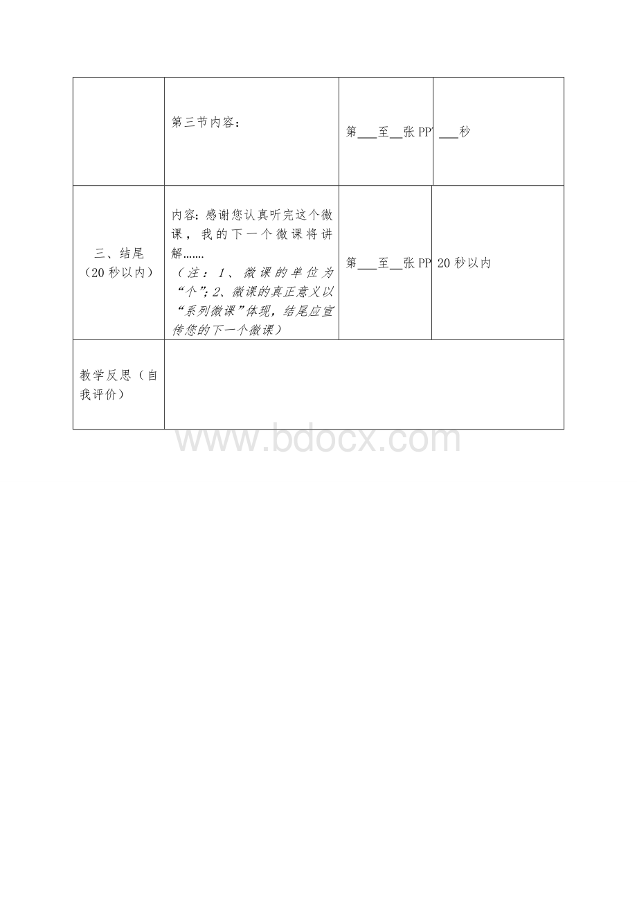 微课录制脚本模板Word格式.doc_第2页