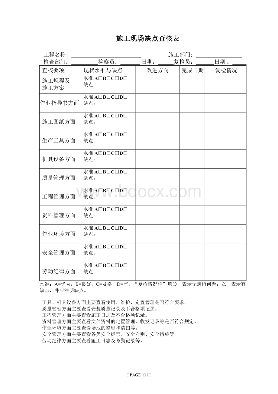 工程施工现场管理办法(暂行)实施稿Word文件下载.doc_第3页