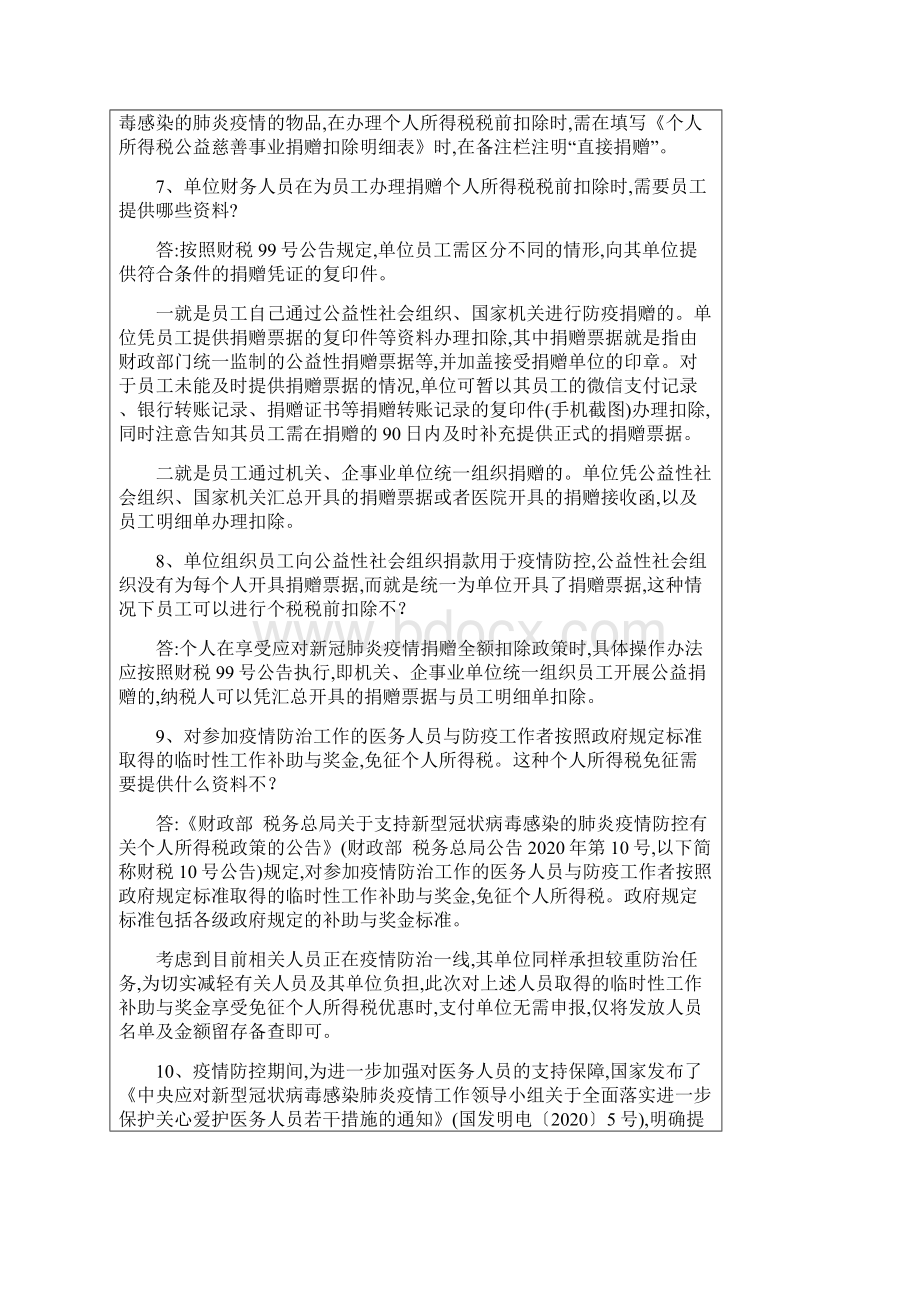 疫情期间税务优惠政策和捐赠会计核算.docx_第3页