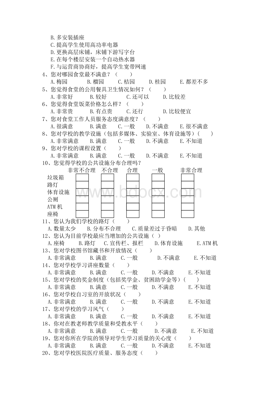 安徽大学软硬件设施及服务满意度调查报告.doc_第3页