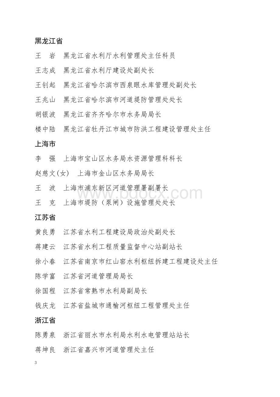 全国水利建设与管理先进个人名单文档格式.doc_第3页