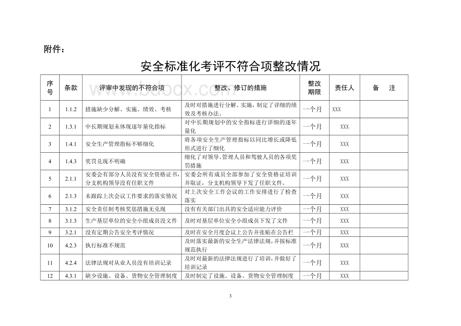 XXX危险品运公司安全标准化整改报告Word下载.doc_第3页