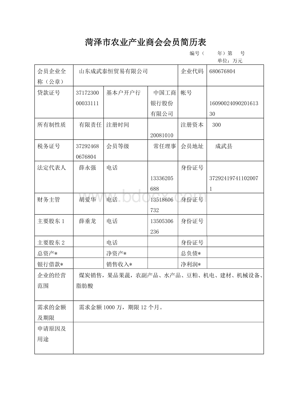 会员表.doc_第1页