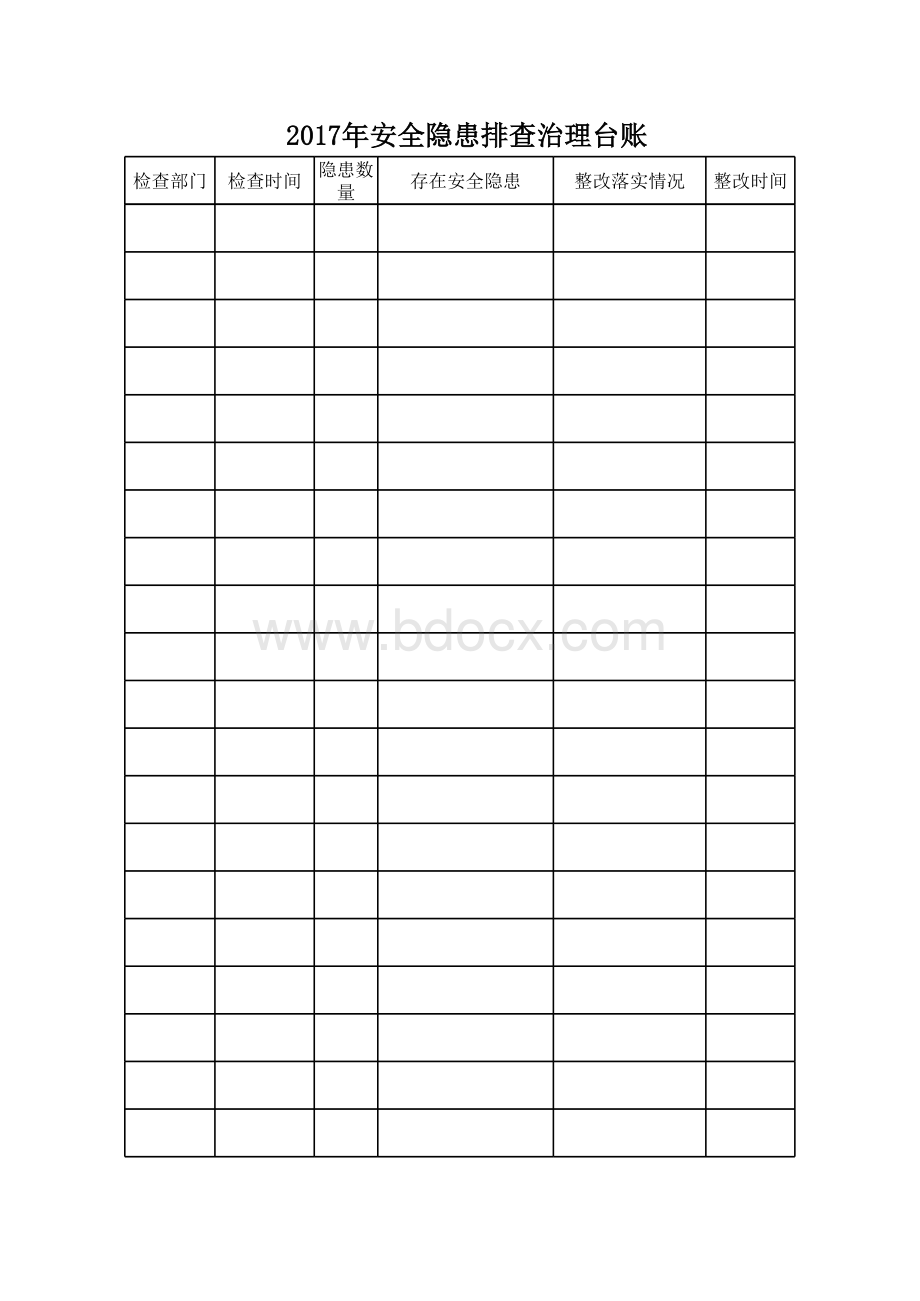 安全隐患排查治理台账表格文件下载.xls_第3页