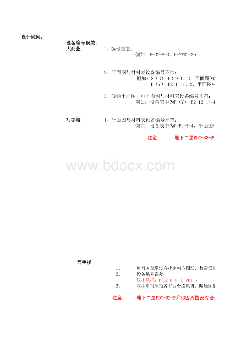 巴南万达广场弱电智能化楼控点表(2014.11.20)表格文件下载.xls