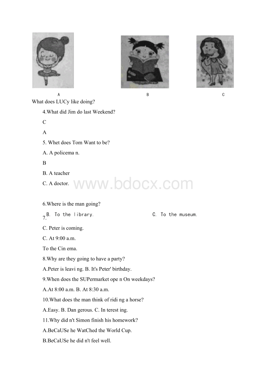 常州市学年七年级下学期期末检测英语试题含答案Word格式文档下载.docx_第2页