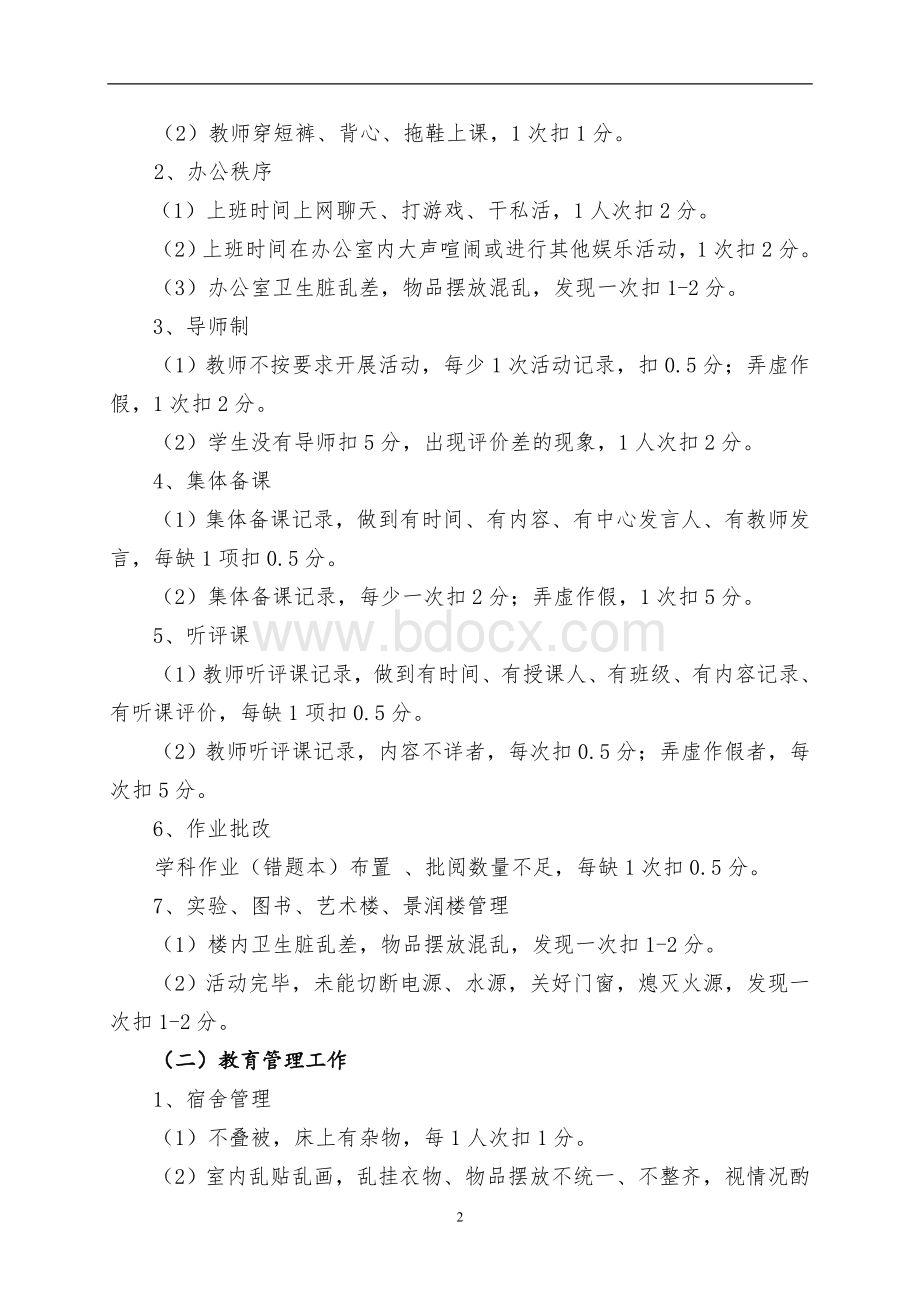 学校督查工作细则文档格式.doc_第2页