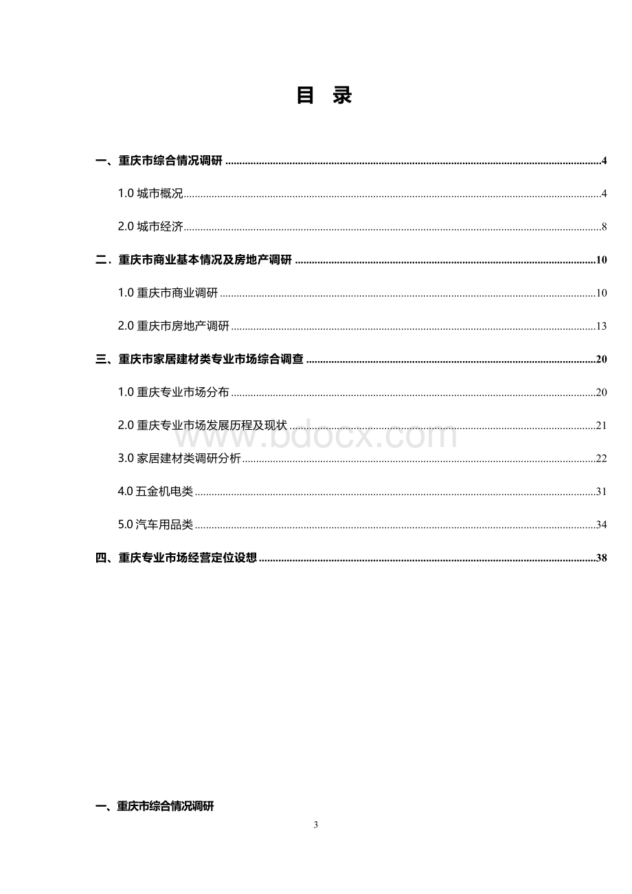 2017年重庆市商业项目和专业市场调研报告(38页).docx_第3页