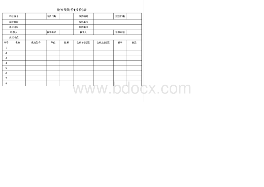 采购比价表范例.pdf_第1页