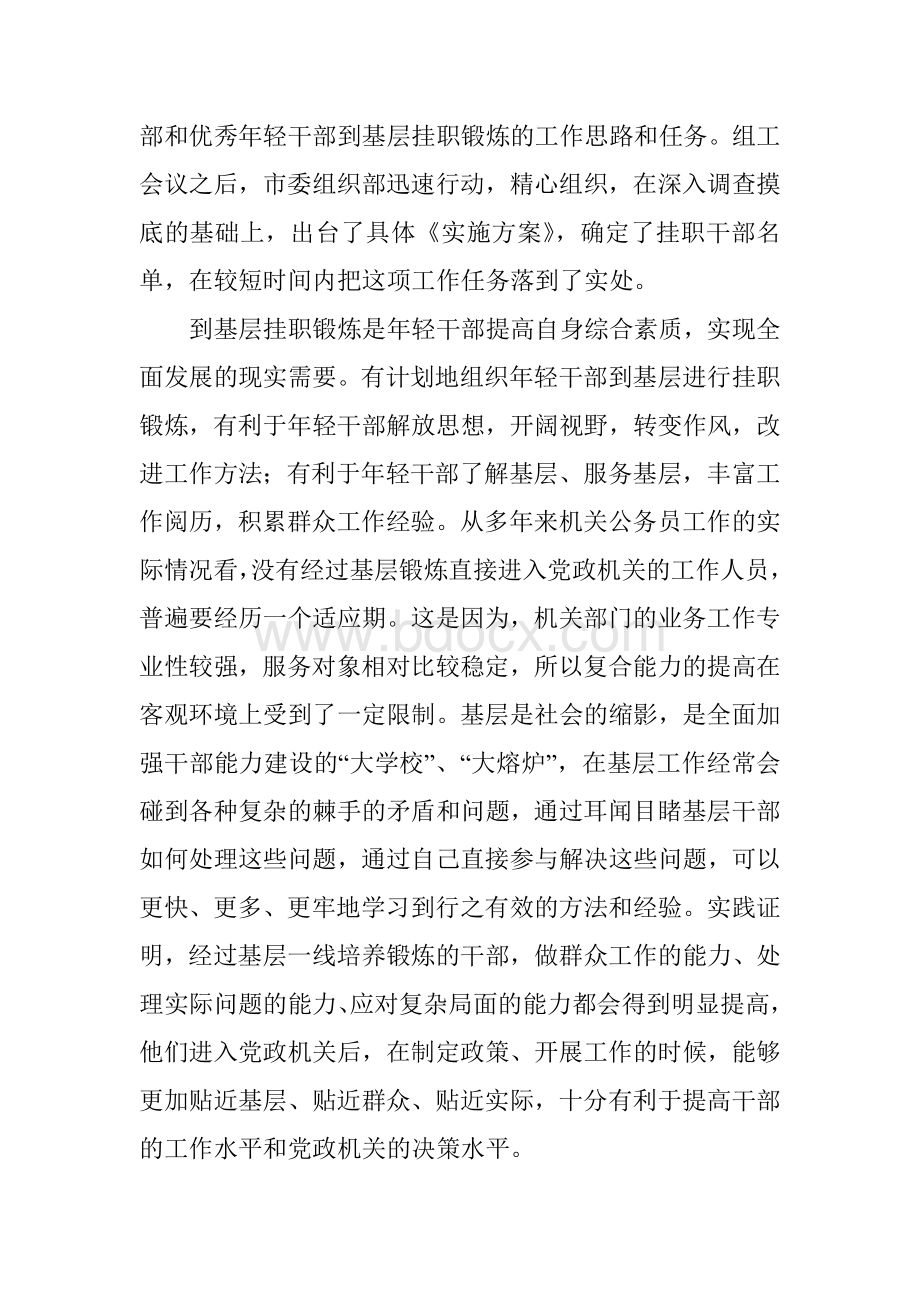 挂职动员会讲话Word格式文档下载.doc_第2页