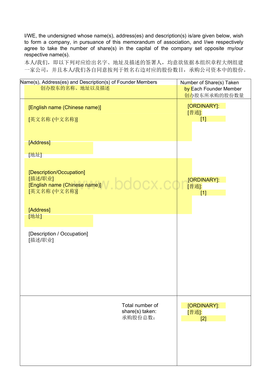 股份公司章程细则范本Word下载.docx_第3页