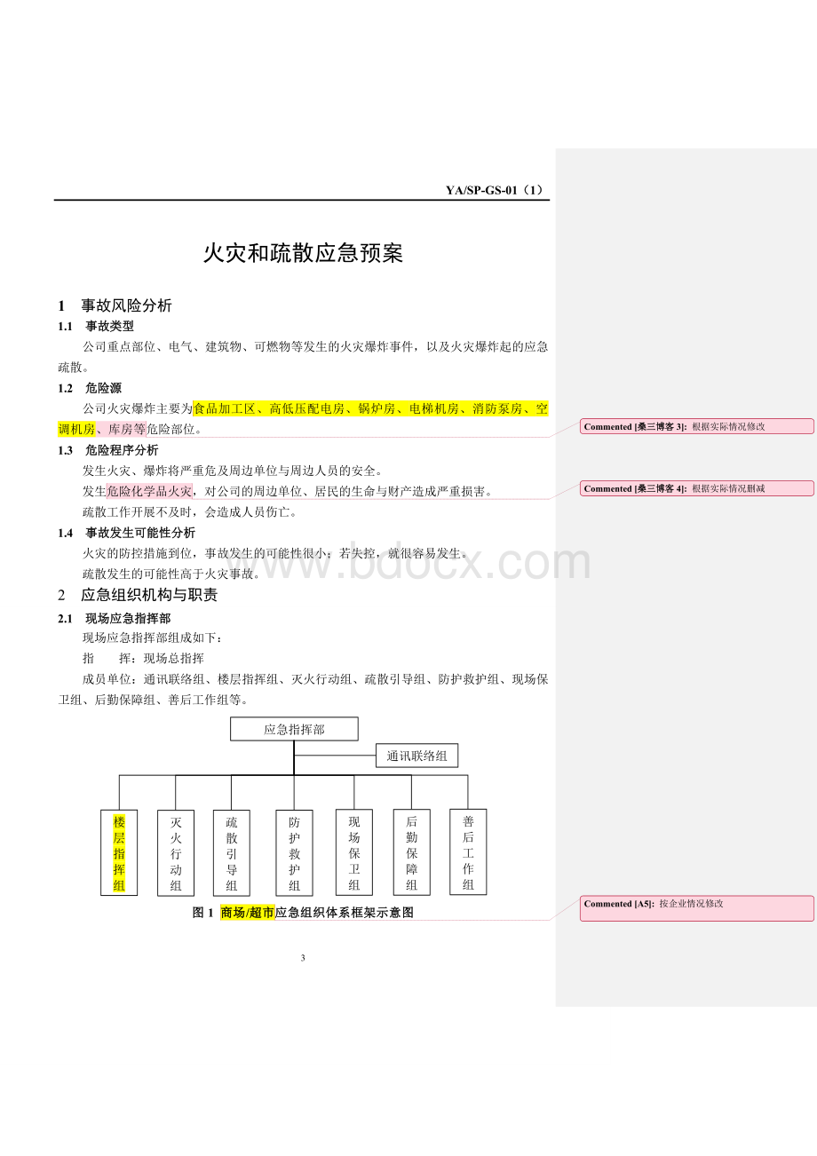 火灾和疏散应急预案(专项)Word格式文档下载.doc_第3页