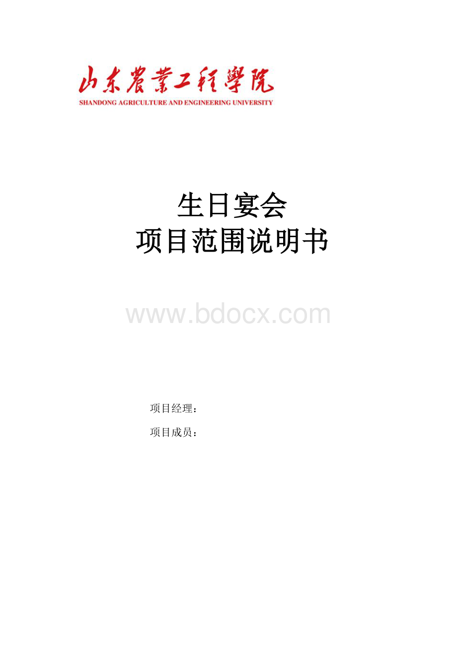 生日宴会项目建议书Word格式.docx_第1页