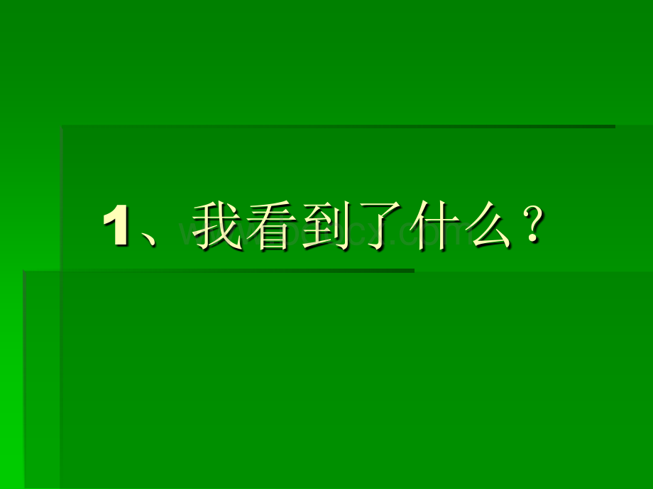 我看到了什么.ppt