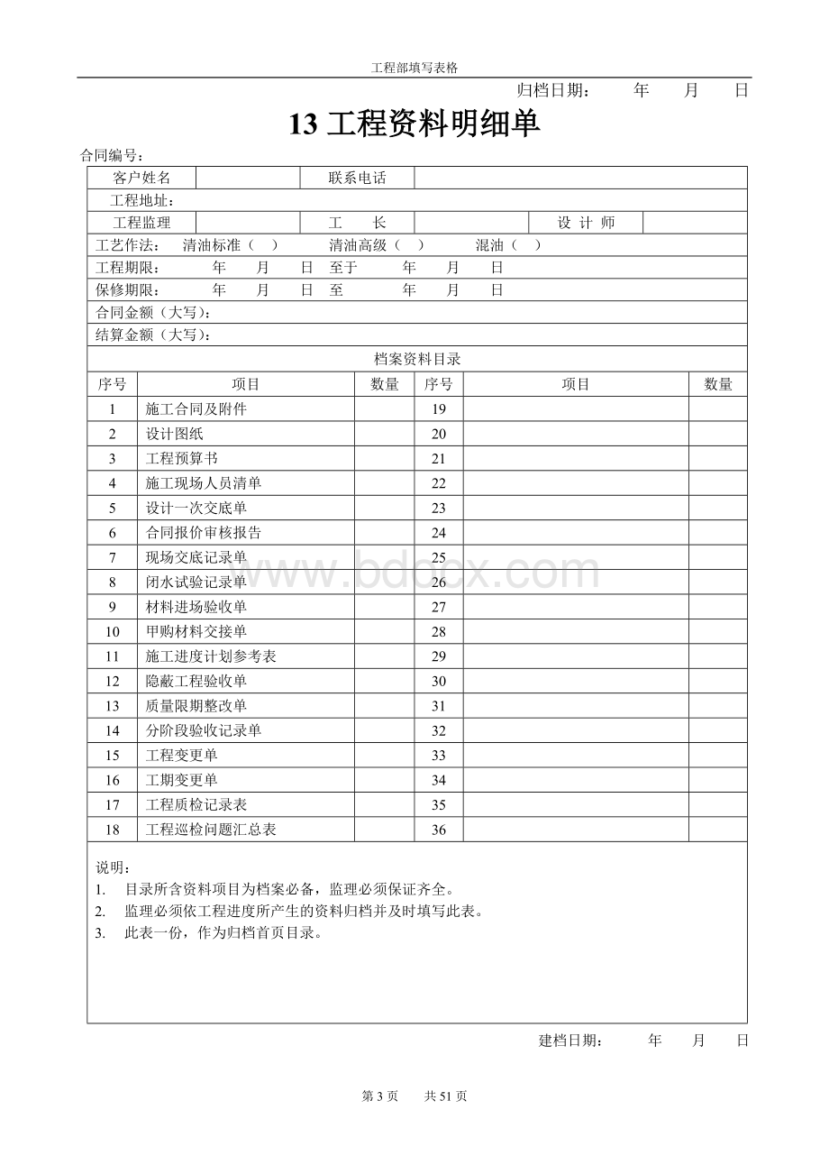 装饰公司工程部表格样板.doc_第3页