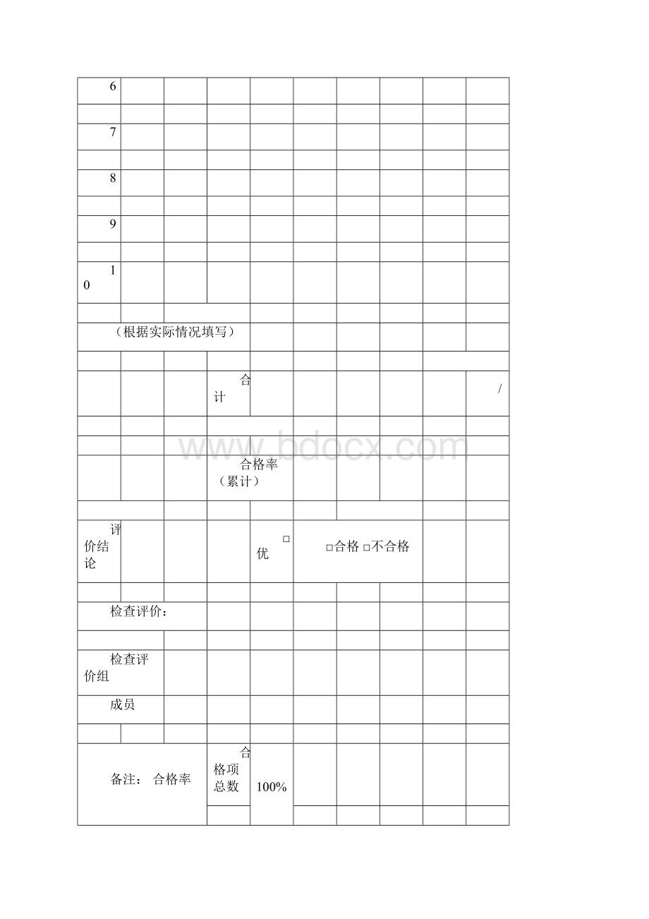 安全文明施工检查评价表必检表Word下载.docx_第2页