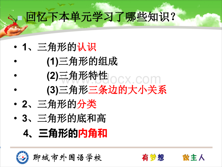 四年级下册数学三角形优秀复习课件OK.ppt_第2页