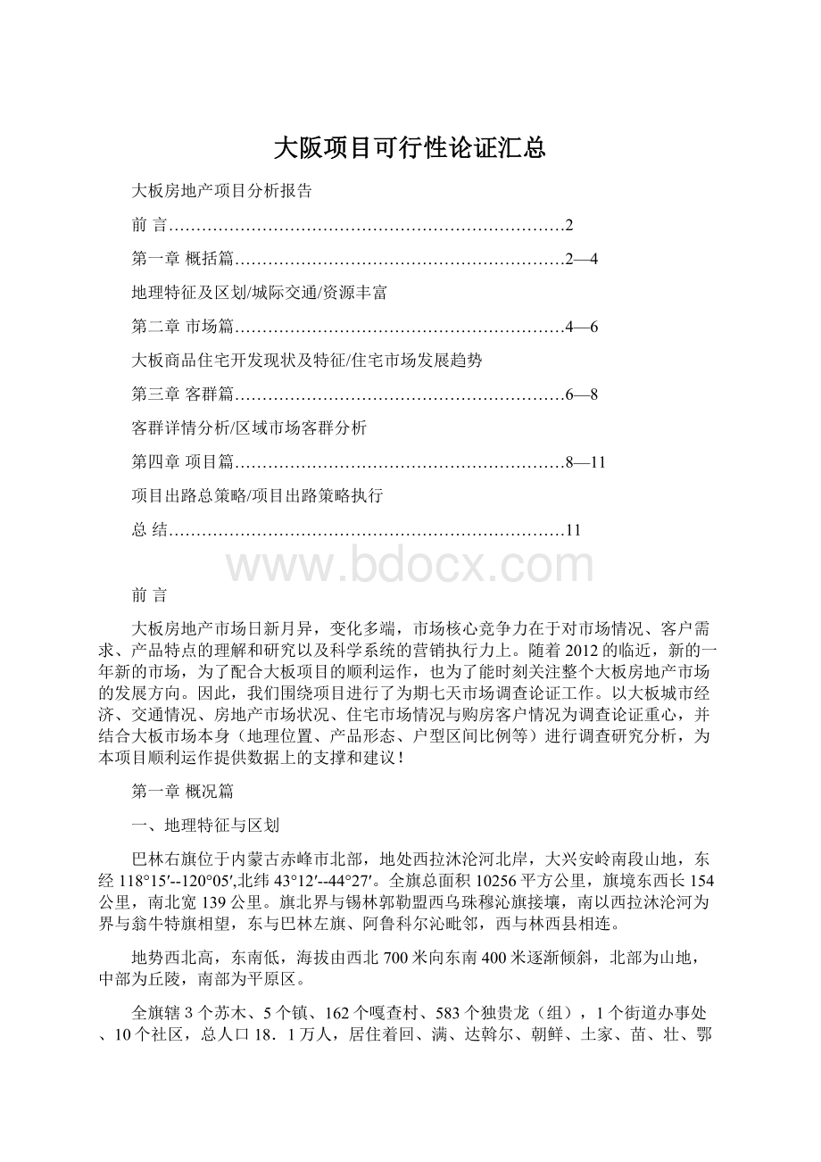 大阪项目可行性论证汇总Word文档下载推荐.docx