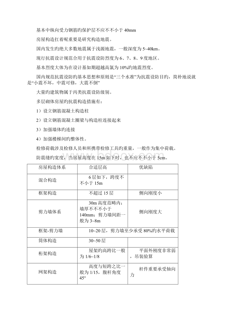 一级建造师建筑实务整理完整版.docx_第2页