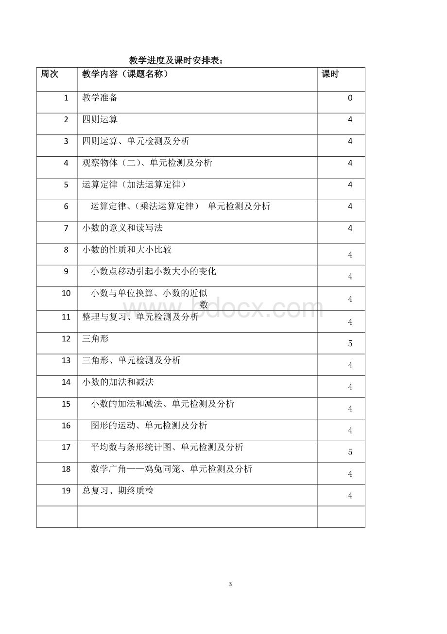 (整理完整)四年级下册数学教案(全册)Word文档下载推荐.doc_第3页