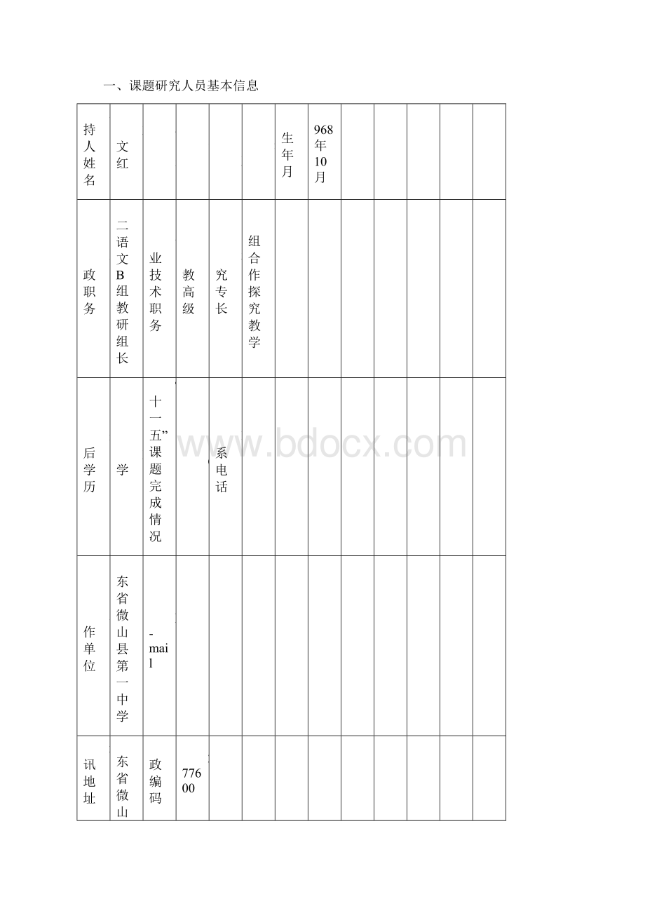 教育科研规划课题申请评审书语文概要.docx_第2页