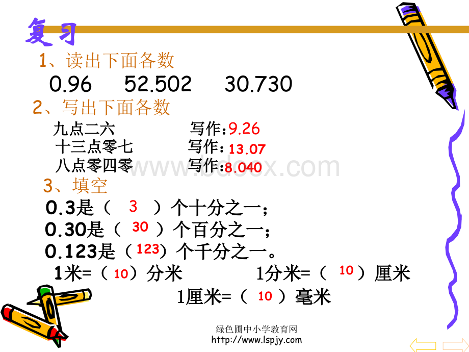 4人教版四年级数学下册《小数的性质》PPT课件.ppt