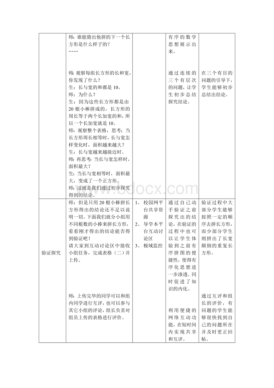 《数学广场谁围出的面积最大》优秀教学设计.doc_第2页