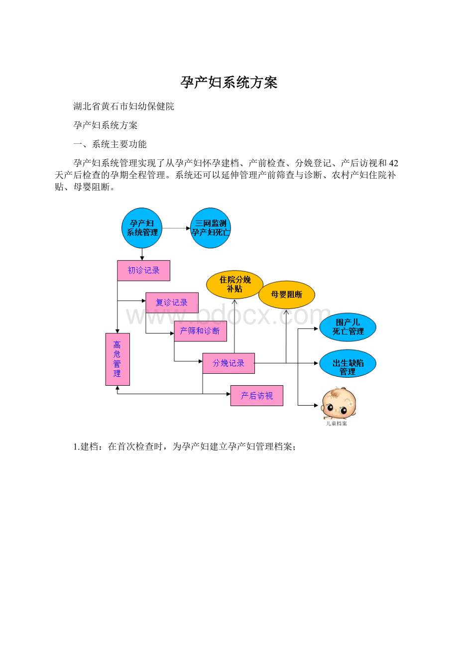 孕产妇系统方案.docx_第1页