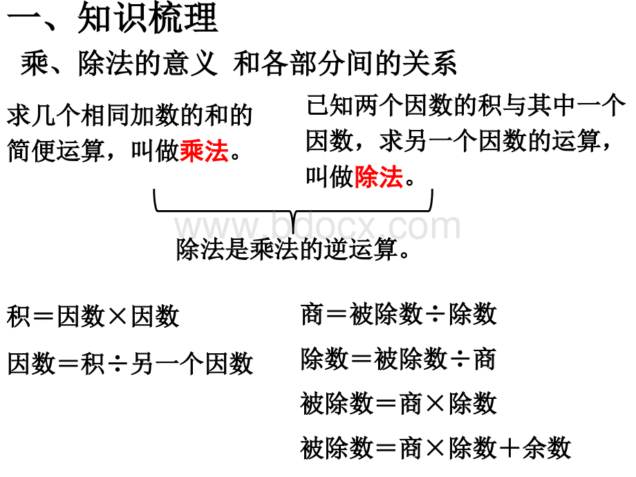 四下人教版数学四则运算整理与复习.ppt_第3页