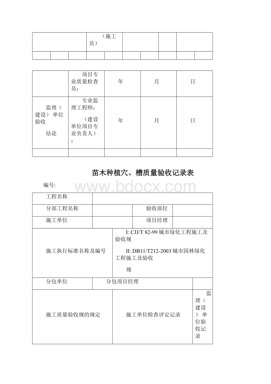 园林绿化工程验收最全表格样板Word格式文档下载.docx_第2页