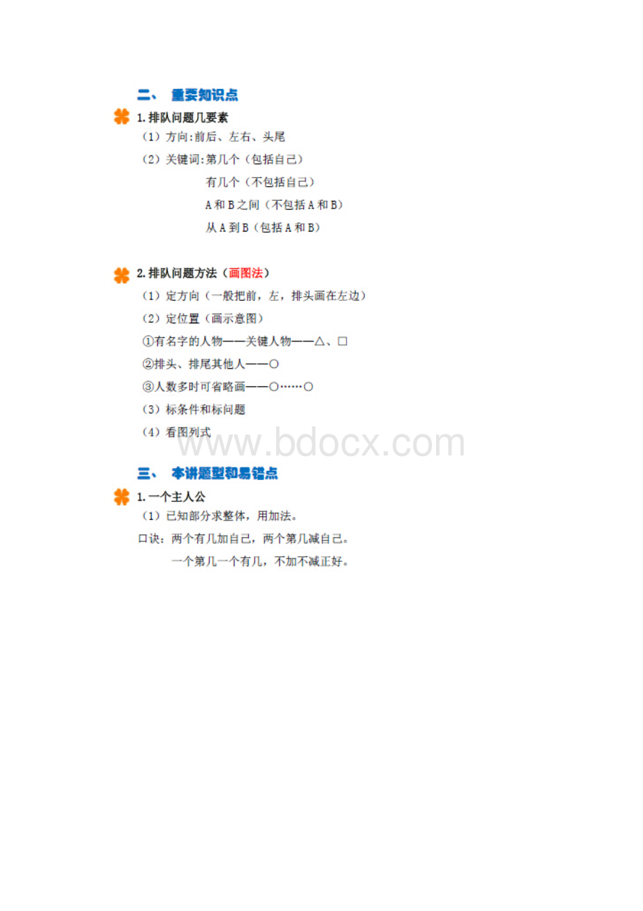 小学排队问题知识要点及练习.docx_第2页