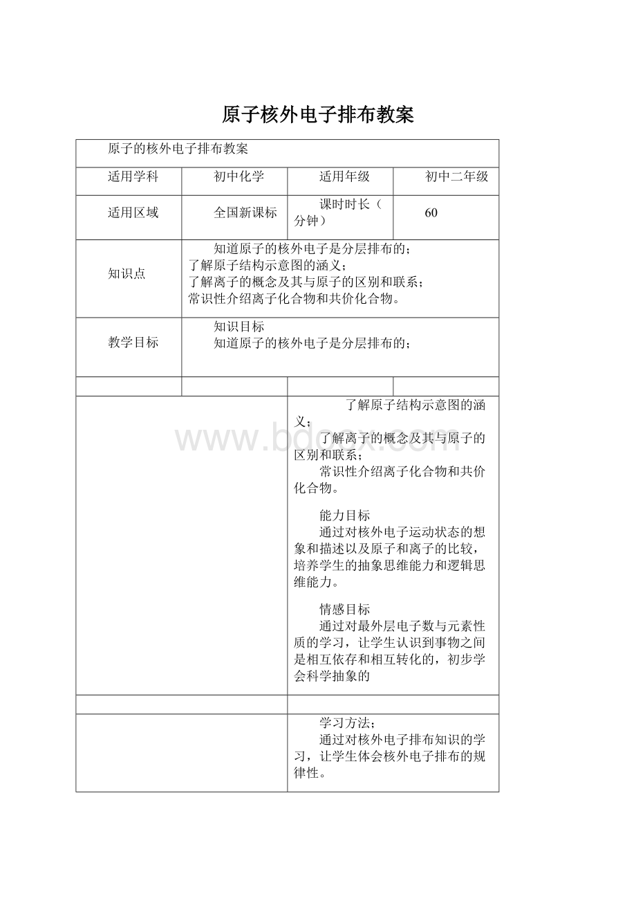 原子核外电子排布教案Word文档下载推荐.docx_第1页