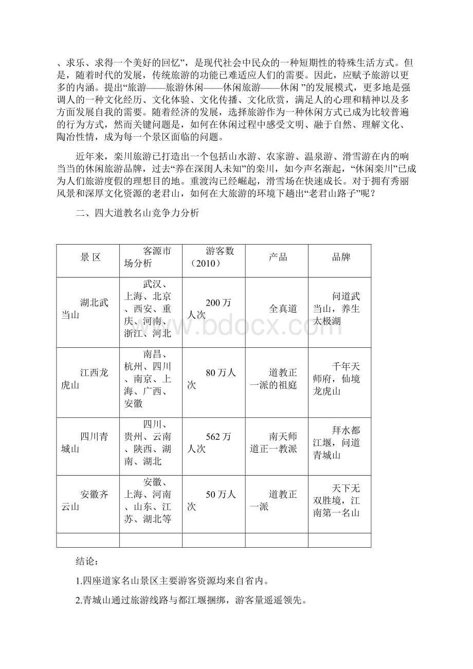 中国洛阳老君山整合营销方案1029教学内容Word格式文档下载.docx_第3页