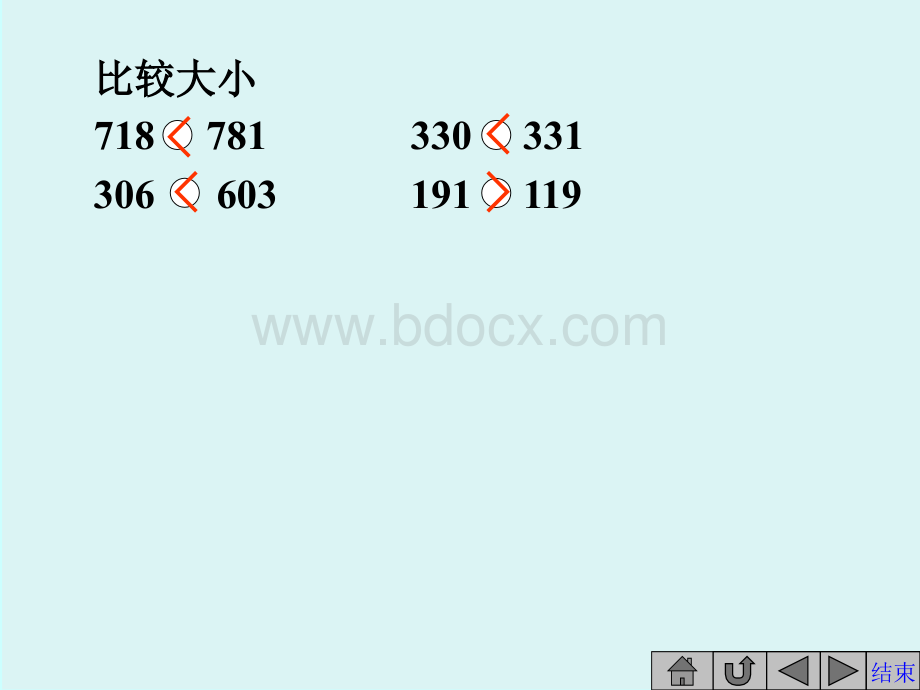 人教版数学三年级下册《万以内数的大小比较》ppt课件PPT文档格式.ppt_第2页