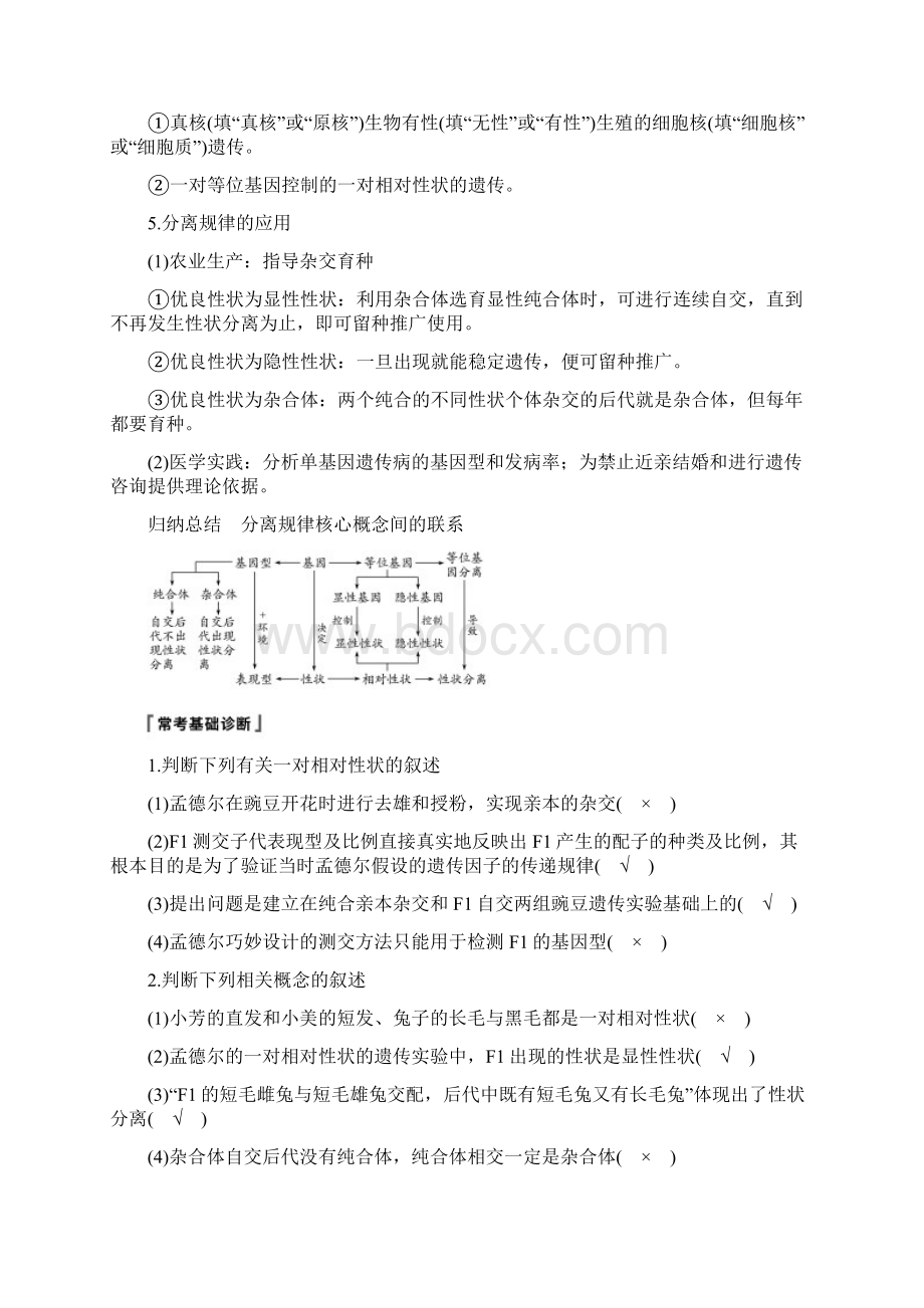 K12学习版生物高考大一轮复习 第六单元 遗传信息的传递规律 第六单元 第17讲 基因的文档格式.docx_第3页