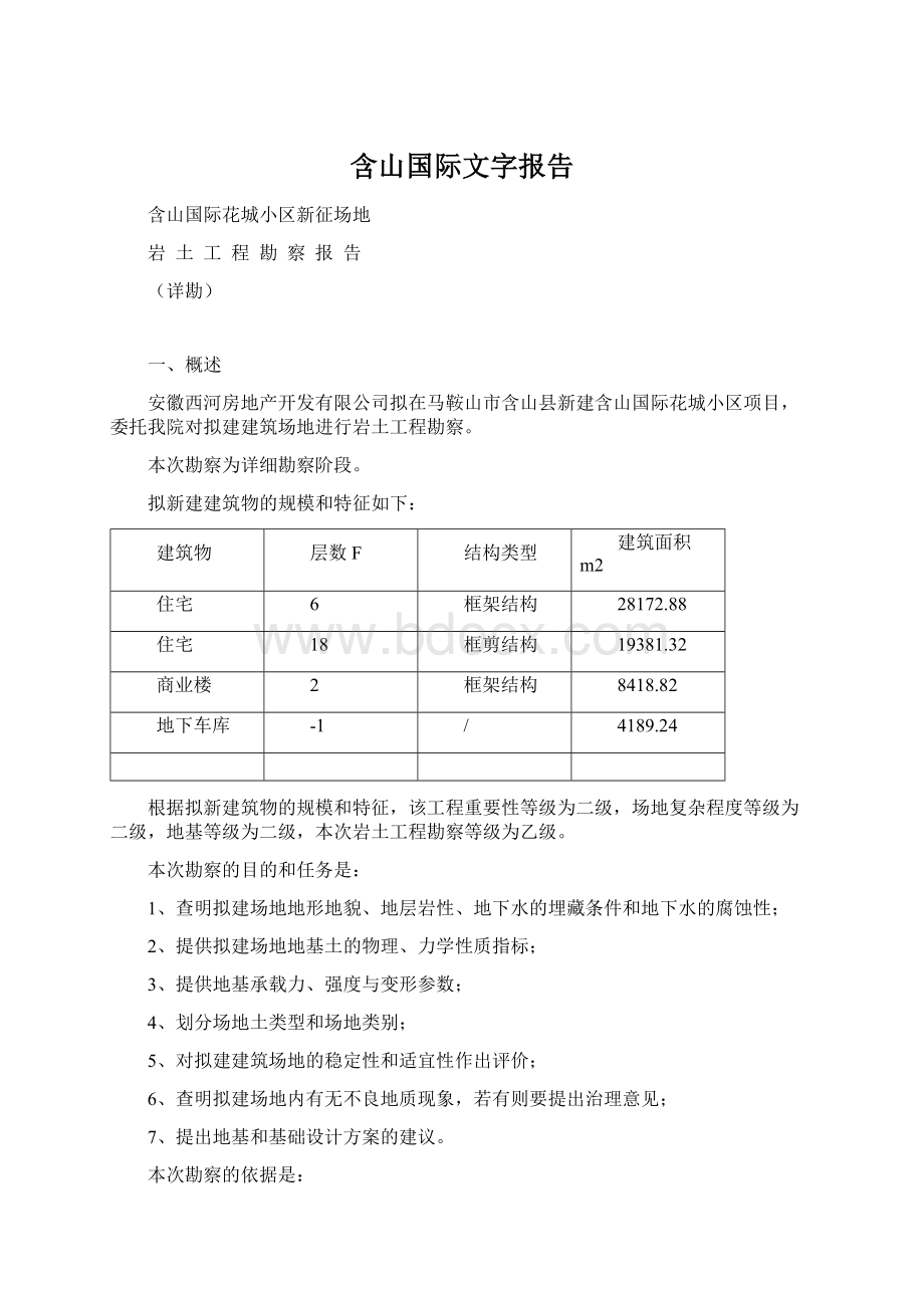 含山国际文字报告.docx