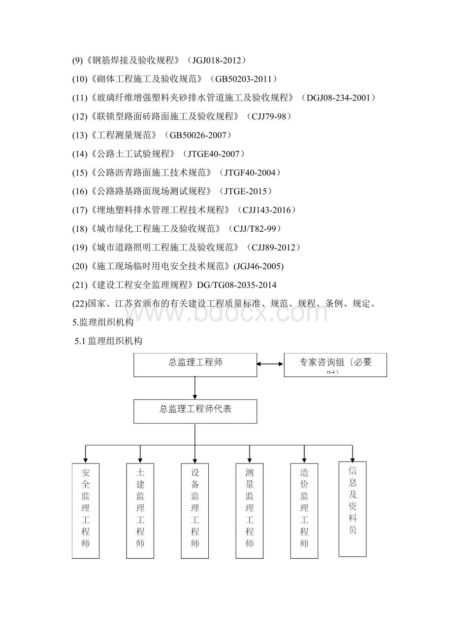 市政工程监理规划Word下载.docx_第3页