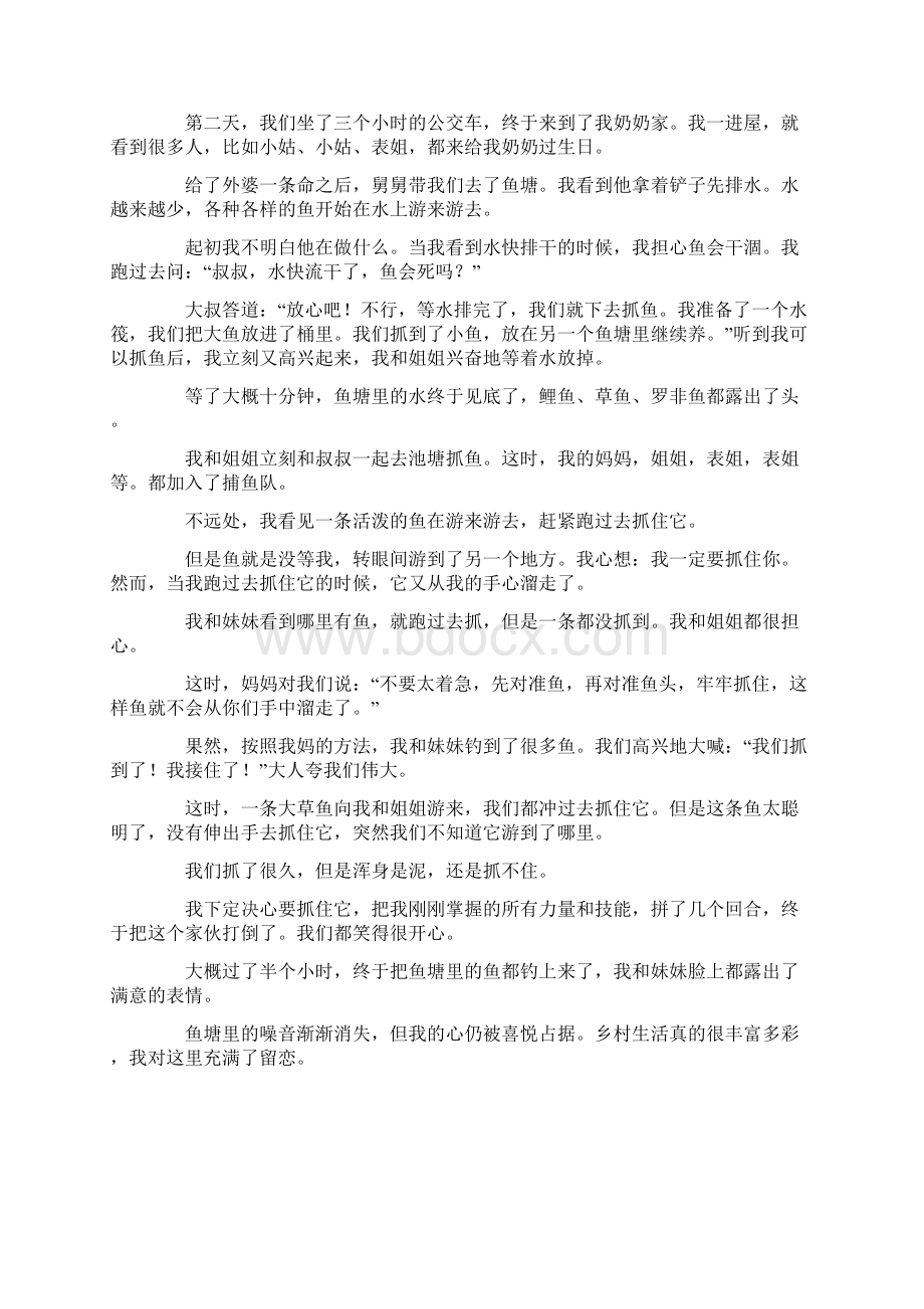 一件快乐的事作文800字Word下载.docx_第2页