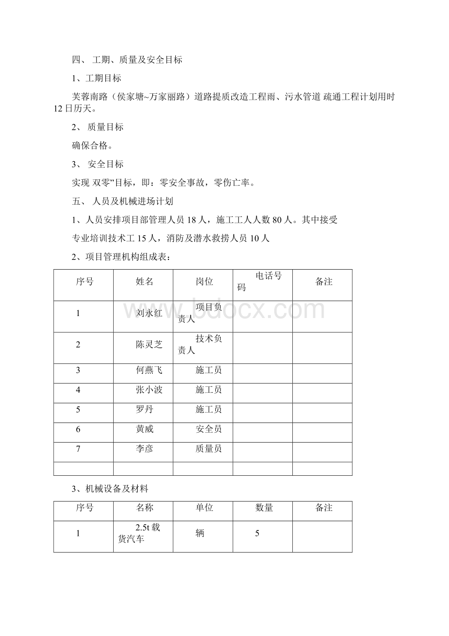 雨污水管道清淤方案Word格式.docx_第2页